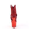 Pleaser - ADORE1029CHRS Bottes de plateforme, Pole dance chaussures - Rouge Product image